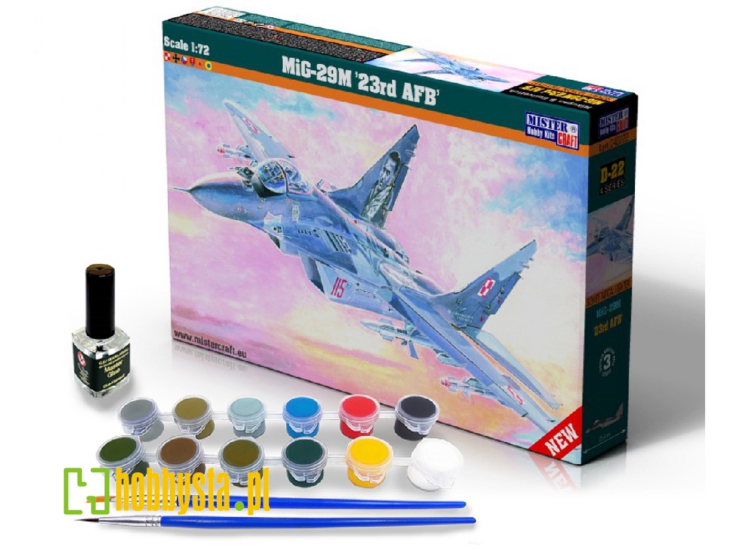 Mig-29m '23rd Afb' - Model Set - image 1