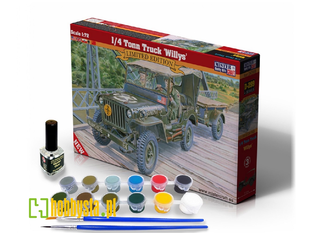 1/4 Tonn Truck 'willys' - Model Set - image 1