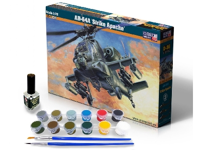 Ah-64a Strike Apache - Model Set - image 1