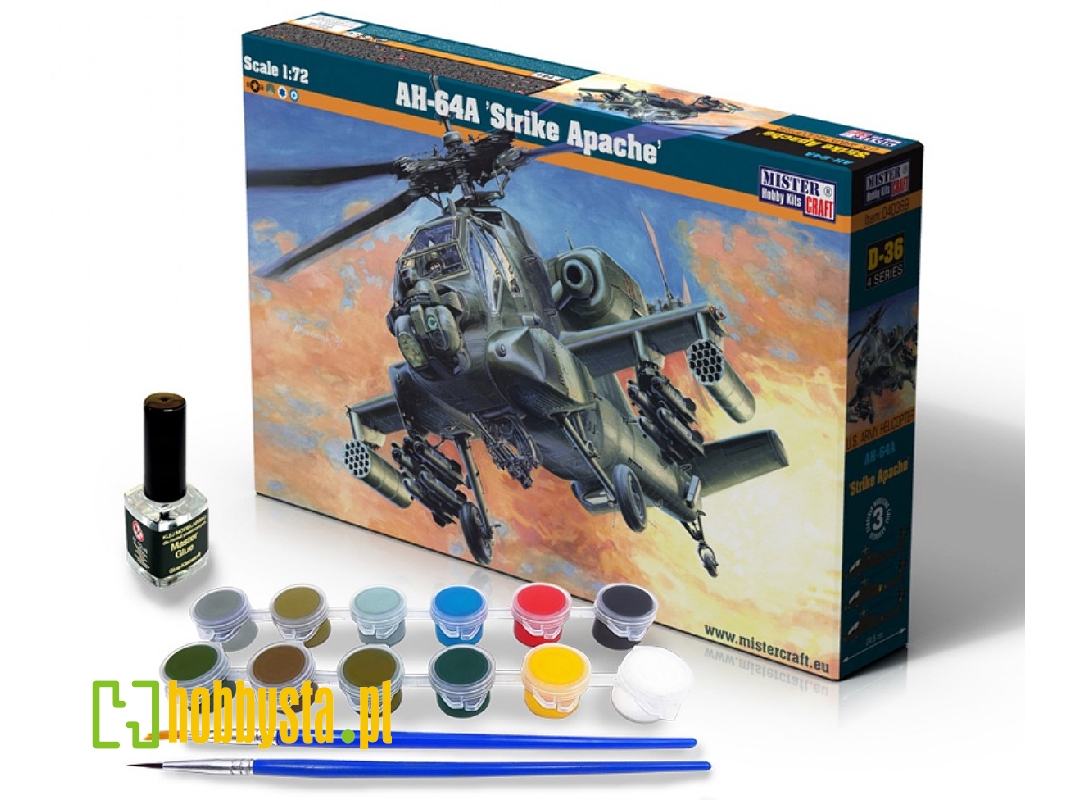 Ah-64a Strike Apache - Model Set - image 1