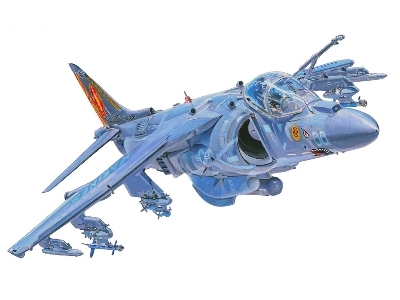 Av-8b Harrier Ii Plus 'bulldogs' - Model Set - image 1