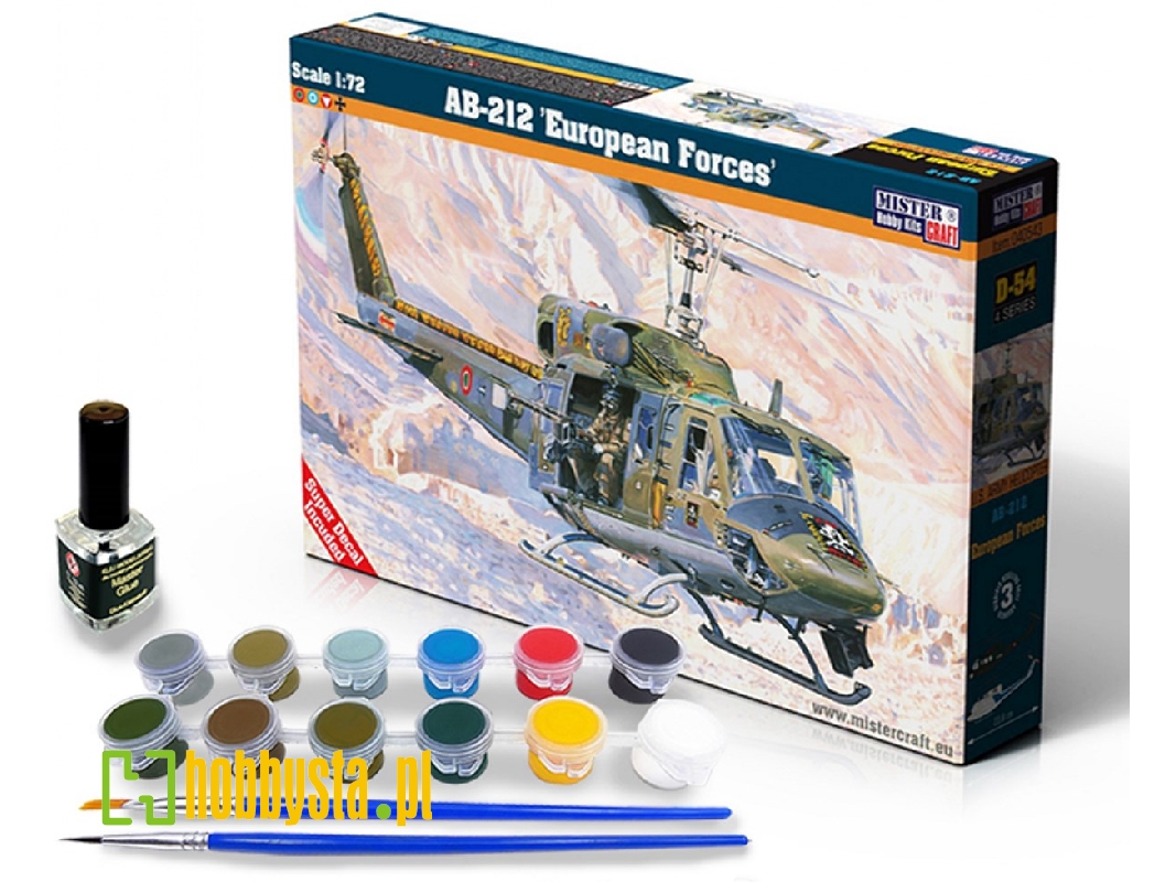 Ab-212 'european Forces' - Model Set - image 1