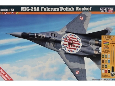 Mig-29a Fulcrum 'polish Rocket' - Model Set - image 1