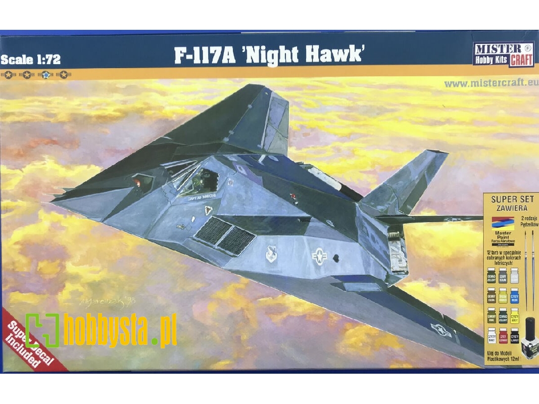 F-117a 'night Hawk' - Model Set - image 1