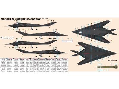 F-117a 'bagdad Strike' - Model Set - image 3