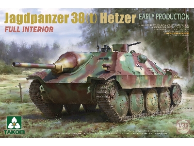 Jagdpanzer 38(T) Hetzer Early Production With Full Interior - image 1