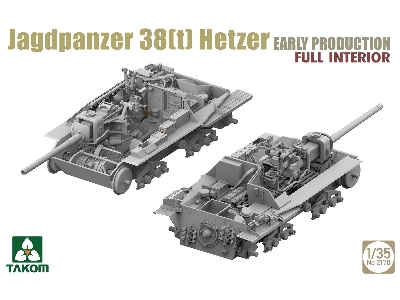 Jagdpanzer 38(T) Hetzer Early Production With Full Interior - image 2