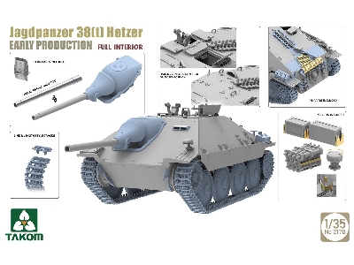 Jagdpanzer 38(T) Hetzer Early Production With Full Interior - image 3