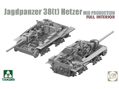 Jagdpanzer 38(T) Hetzer Mid Production With Full Interior - image 2