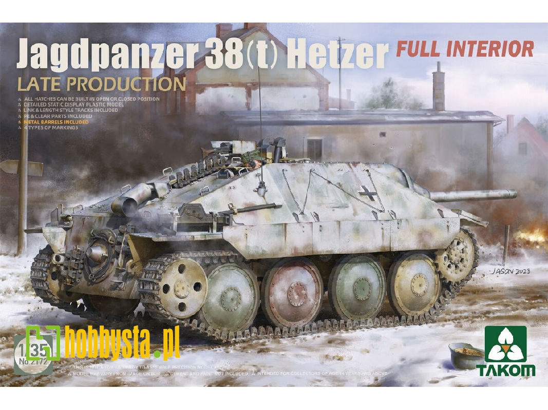 Jagdpanzer 38(T) Hetzer Late Production With Full Interior - image 1