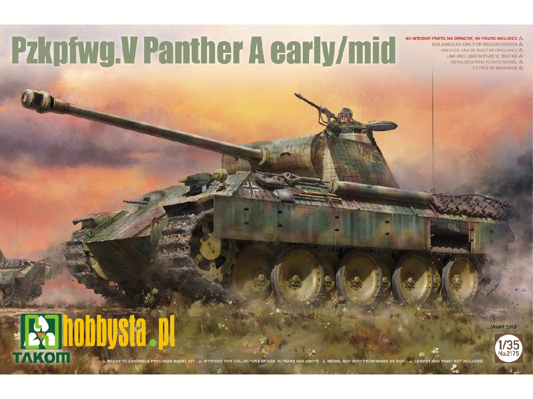 Pzkpfwg.V Panther A Early/Mid - image 1