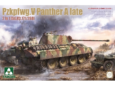 Pzkpfwg.V Panther A Late 2 In 1 [sd.Kfz.171/268] - image 1