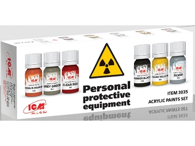 Acrylic Paints Set "personal Protective Equipment" - image 1