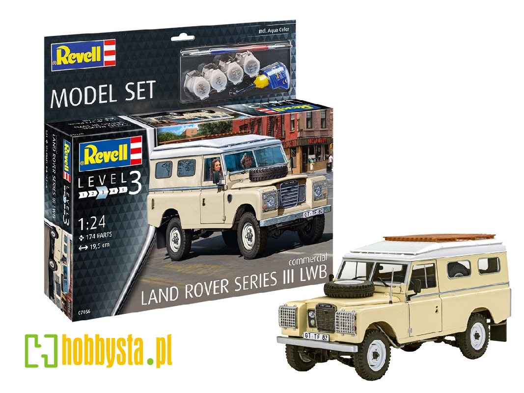 Land Rover Series III LWB (commercial) Model Set - image 1