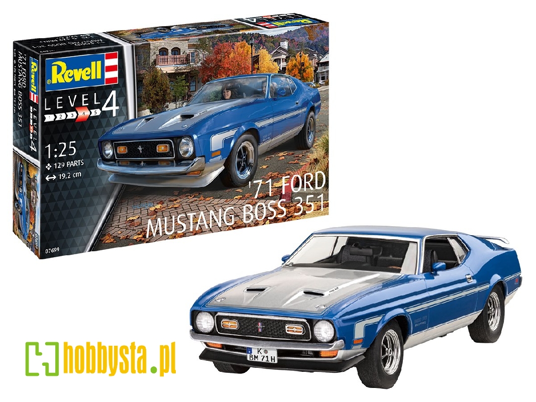 '71 Mustang Boss 351 Model Set - image 1