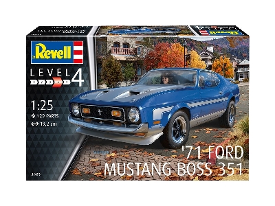'71 Mustang Boss 351 Model Set - image 7