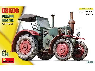German Tractor D8506 With Roof - image 1