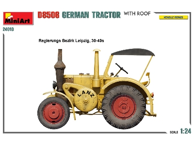 German Tractor D8506 With Roof - image 14