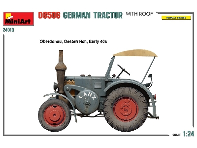 German Tractor D8506 With Roof - image 15