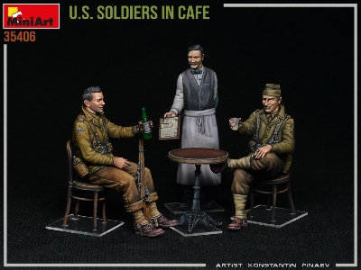 U.S. Soldiers In Cafe - image 9