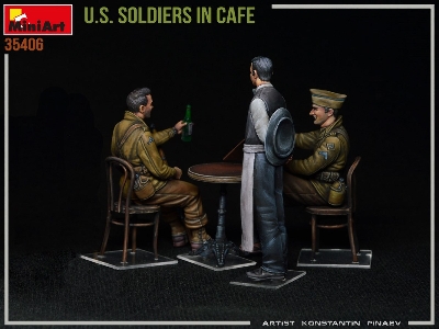 U.S. Soldiers In Cafe - image 12