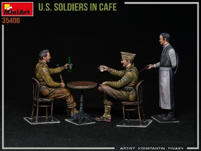 U.S. Soldiers In Cafe - image 13