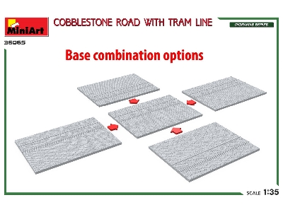 Cobblestone Road With Tram Line - image 2
