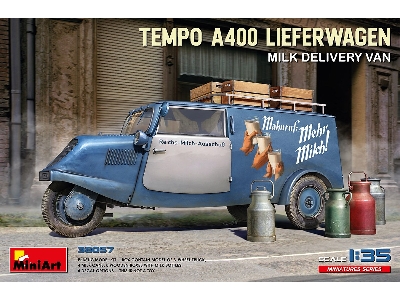 Tempo A400 Lieferwagen. Milk Delivery Van - image 1