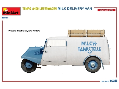 Tempo A400 Lieferwagen. Milk Delivery Van - image 17