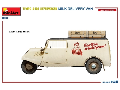 Tempo A400 Lieferwagen. Milk Delivery Van - image 18