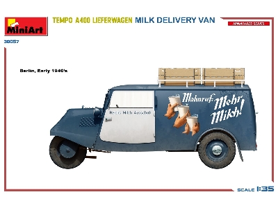Tempo A400 Lieferwagen. Milk Delivery Van - image 19