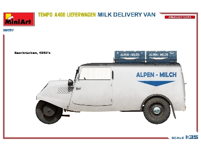 Tempo A400 Lieferwagen. Milk Delivery Van - image 20