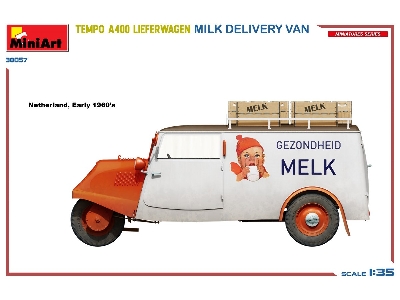 Tempo A400 Lieferwagen. Milk Delivery Van - image 21