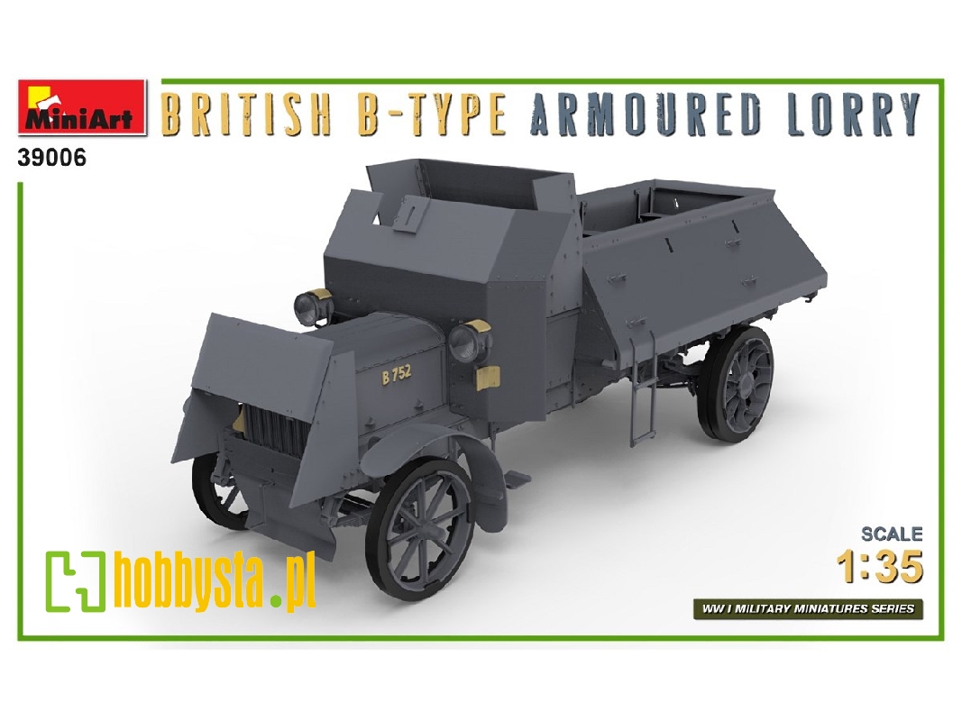 British B-type Armoured Lorry - image 1