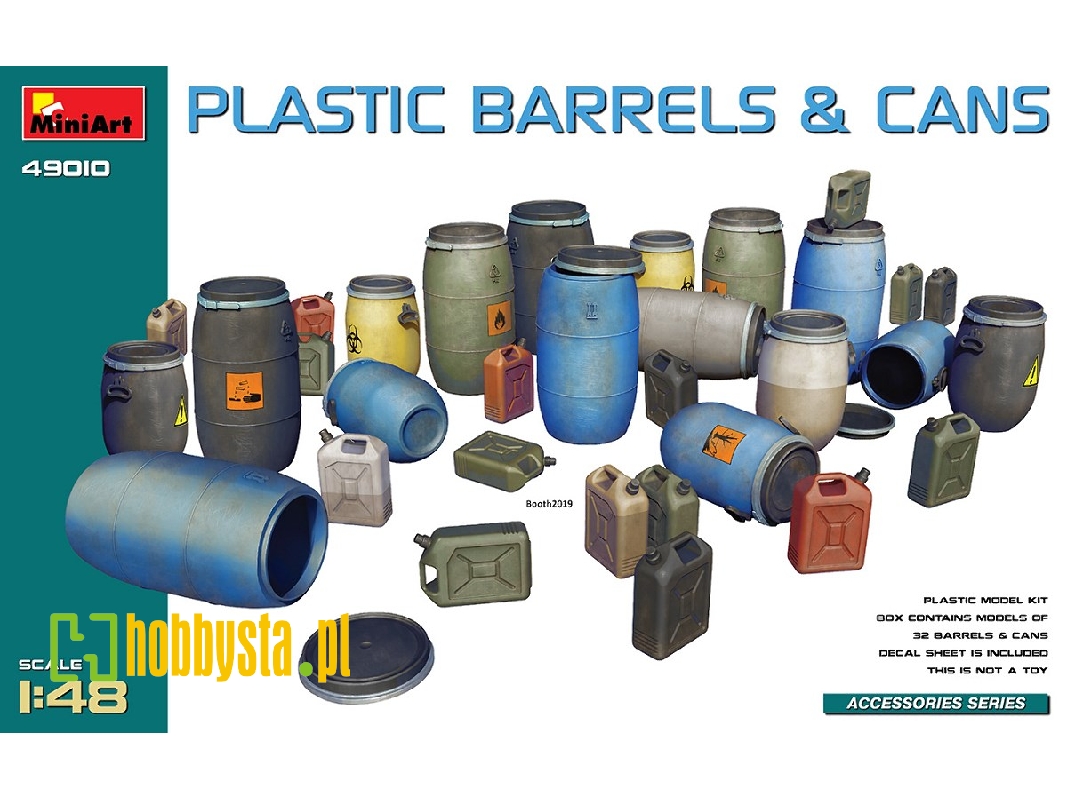 Plastic Barrels & Cans - image 1