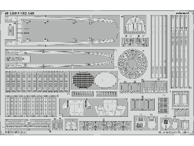 F-16D Block 30 1/48 - KINETIC MODEL - image 2