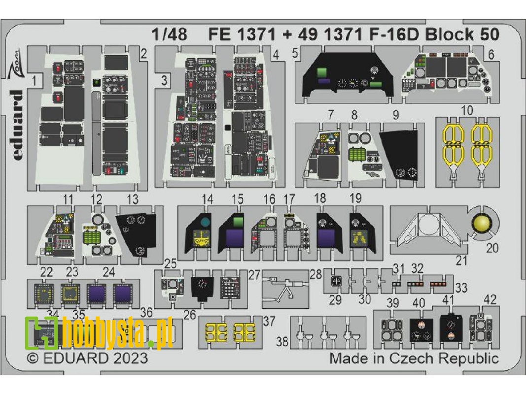 F-16D Block 50 1/48 - KINETIC MODEL - image 1