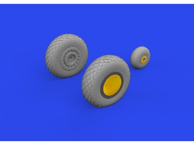 A-20G wheels 1/32 - HONG KONG MODELS - image 2