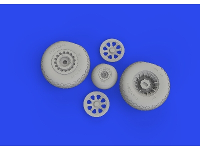 A-20G wheels 1/32 - HONG KONG MODELS - image 8