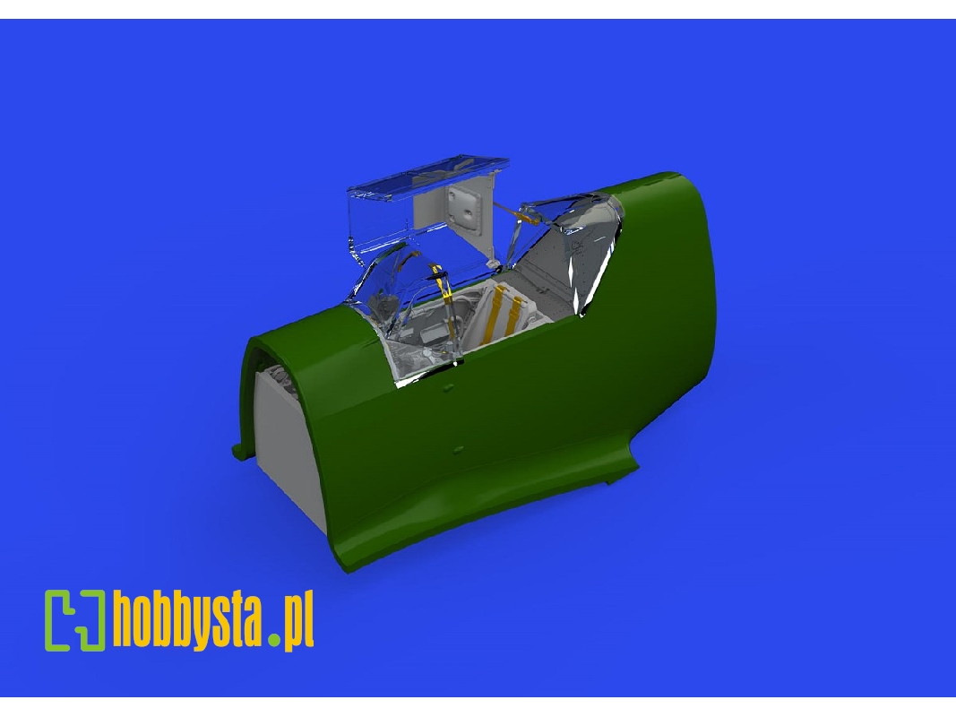 Bf 109F cockpit w/  early seat PRINT 1/48 - EDUARD - image 1