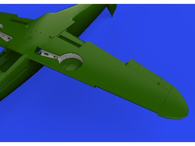 Bf 109F wheel bays rounded PRINT 1/48 - EDUARD - image 2