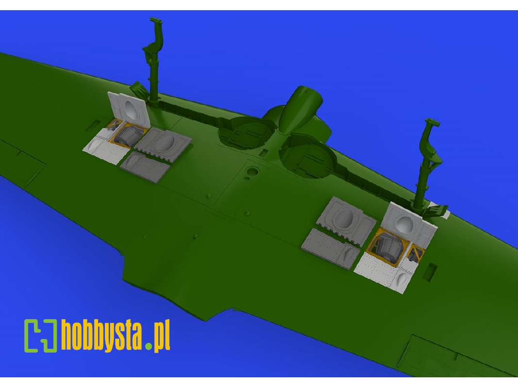 A6M3 gun bays short barrel PRINT 1/48 - EDUARD - image 1