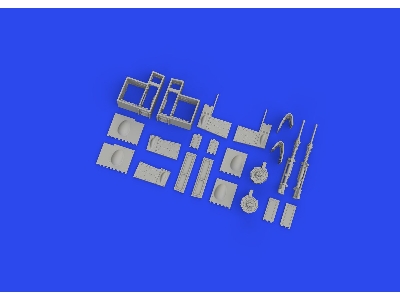 A6M3 gun bays short barrel PRINT 1/48 - EDUARD - image 9