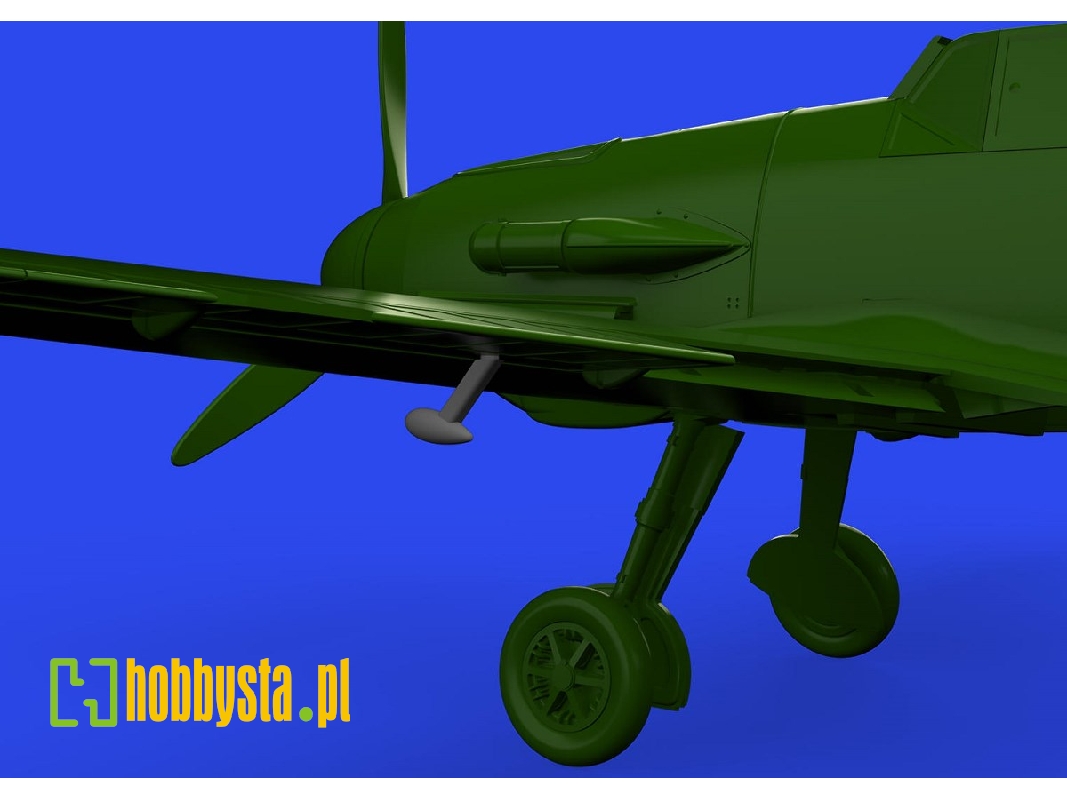 Bf 109 balance weights PRINT 1/72 - EDUARD - image 1