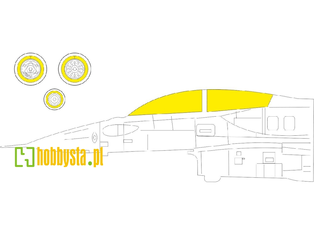 F-16D Block 30/40/50 TFace 1/48 - KINETIC MODEL - image 1