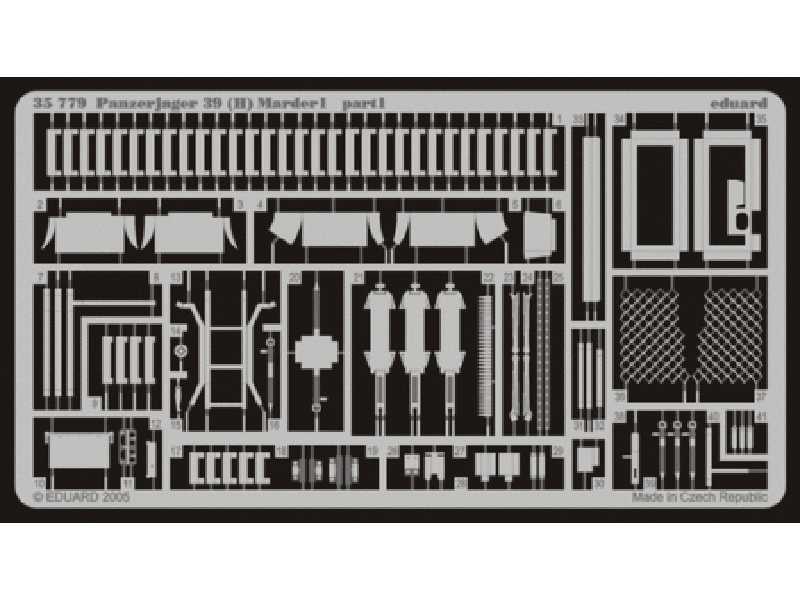 Panzerjager 39 (H) Marder 1 1/35 - Trumpeter - image 1