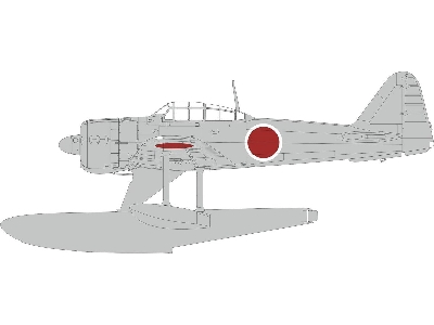 A6M2-N Rufe national insignia 1/48 - EDUARD - image 1