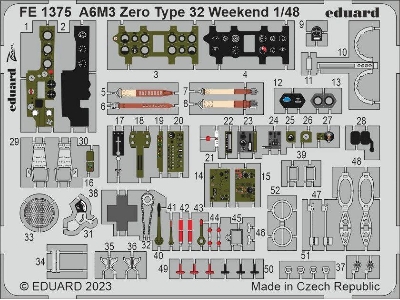 A6M3 Zero Type 32 Weekend 1/48 - EDUARD - image 1