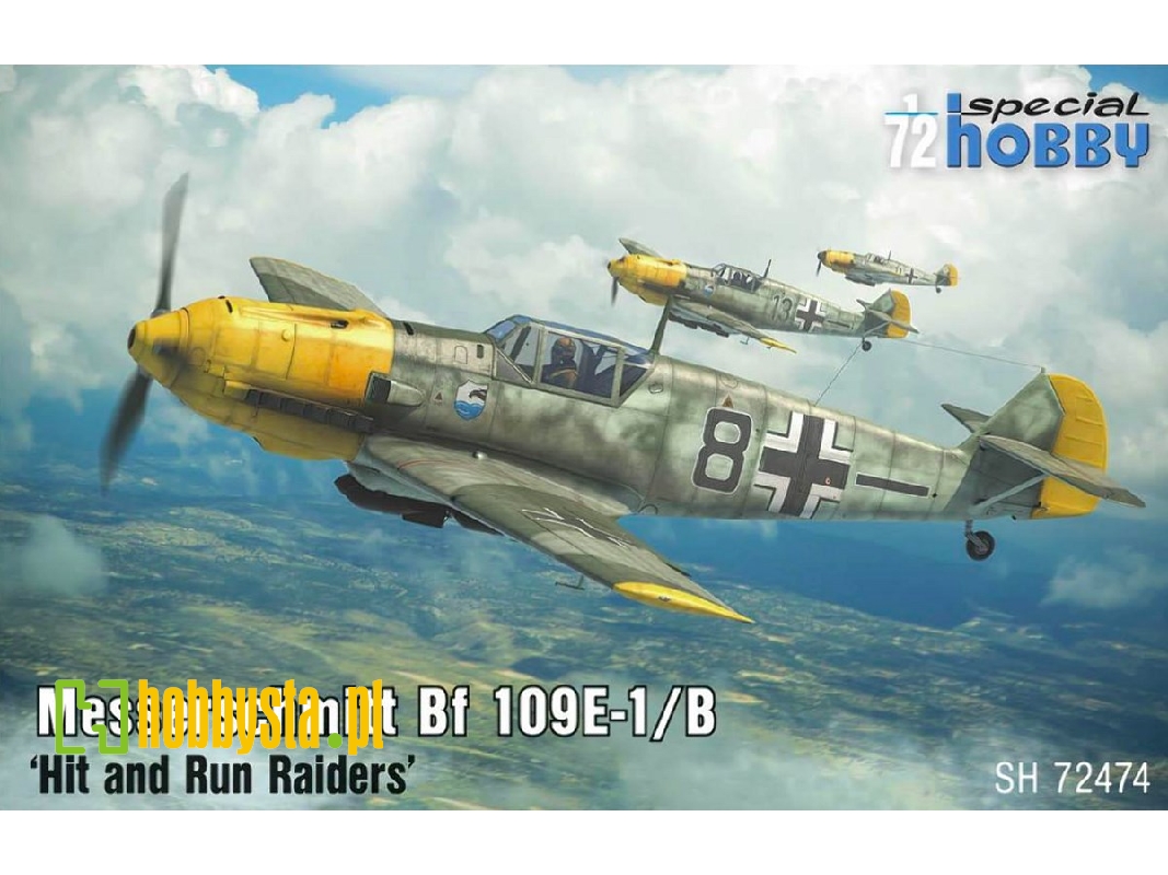 Messerschmitt Bf 109e-1/B Hit And Run Raiders - image 1