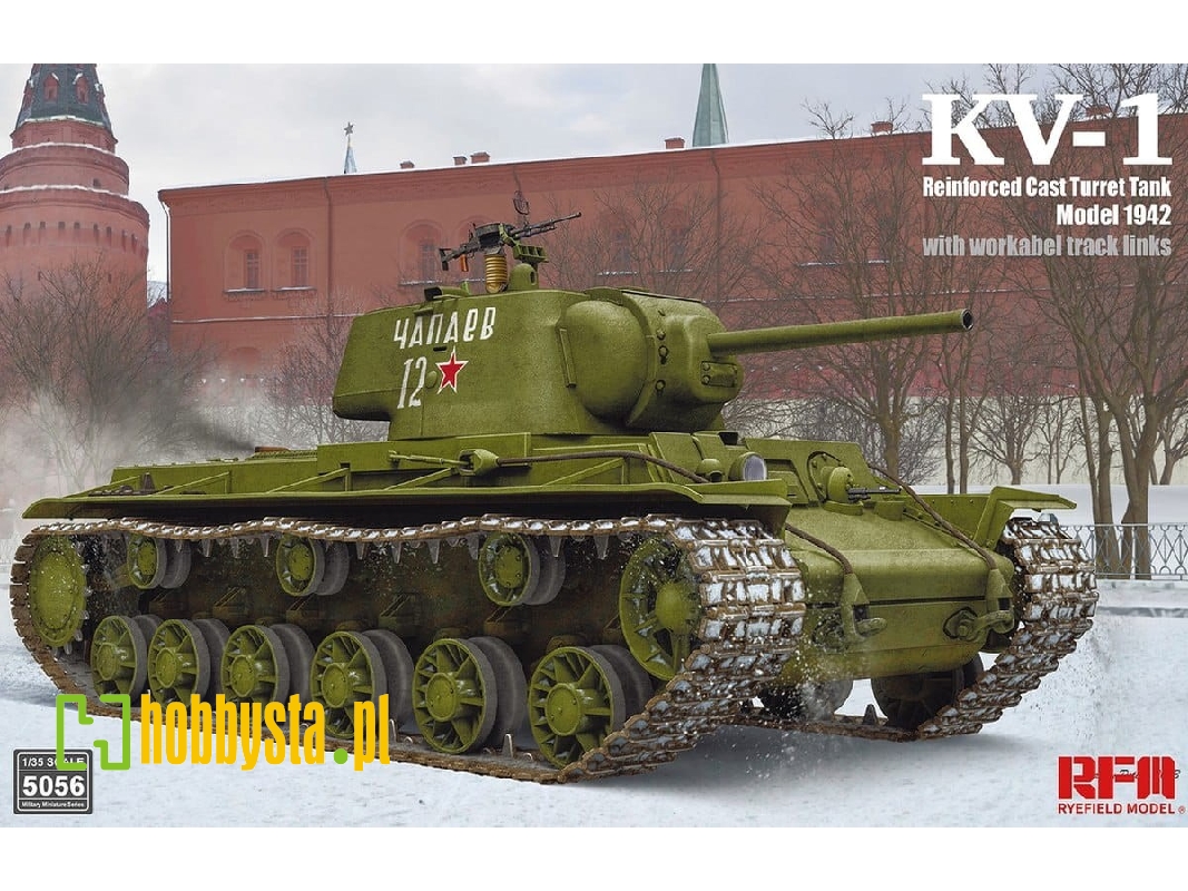 KV-1 Reinforced Cast Turret Tank Model 1942 - image 1